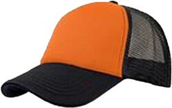 ATLANTIS Rapper 5 Panel Trucker sapka fekete|narancssárga