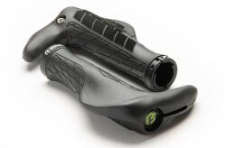 BikeFun Pamper Max+ Lock ergonómikus gumi markolat, 140 mm, fekete