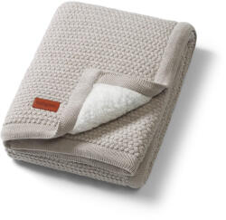BabyOno babatakaró pamut/sherpa kötött 75x100cm szürke 1658 - babycenter-online