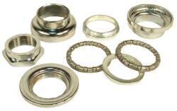 Neuzer FP-H501 CP 1 col menetes kormánycsapágy, golyókosaras, acél csészés, ezüst színű