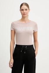 Guess t-shirt KIARA fekete, V4BI16 KCIV1 - bézs L