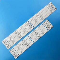 TCL LED-TV604 Háttérvilágítás TCL 49coll LED TV-be 5+4LED 6V, 8db/csomag (4A+4B)