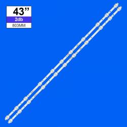 TCL Háttérvilágítás TCL 43coll LED TV-be 11LED 6V 2db/cs