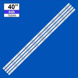 Blaupunkt Háttérvilágítás Blaupunkt 40coll 10LED 3V 4db/csomag