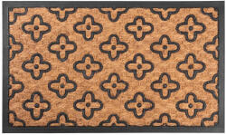 MagicHome Lábtörlő MagicHome RBP 196, Flowers, 45 x 75 cm, gumi/panama (2210607)