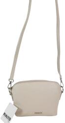 RIALTO fém logós , íves zippes, bézs színű, kis bőr divattáska RX354DO-10