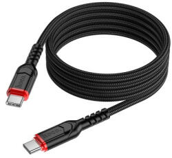 hoco. X59 Victory Usc Type-c / Type-c Kábel 60w 1 Méter Fekete