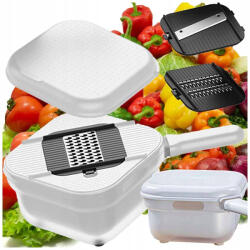 mh protect Multifunkciós Zöldségreszelő - Aprító és Szeletelő