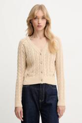 Guess pamut kardigán GISELLE bézs, W5YR15 Z3OU0 - bézs L