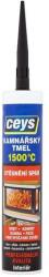  Tömítőanyag Ceys, kályha, fekete, 310 ml