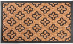 MagicHome Lábtörlő MagicHome RBP 196, Flowers, 45 x 75 cm, gumi/panama