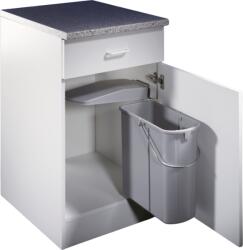 WESCO Coș pentru dulap Vario 19 l gri (8011226) Cos de gunoi