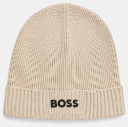 BOSS Green gyapjú sapka BOSS GREEN - bézs Univerzális méret