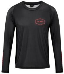 CUBE Tricou CUBE Vertex, negru/roșu (XXL)