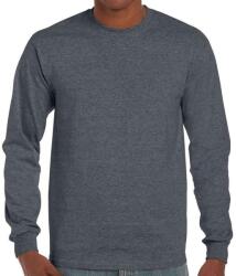 Gildan Unisex felnőtt ultra pamut hosszú ujjú póló 5XL szürke