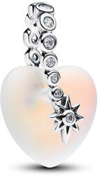 Pandora Hullócsillag és szív függő charm - 794143C01 (794143C01)