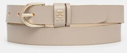 Tommy Hilfiger bőr öv bézs, női, AW0AW16836 - bézs 90 - answear - 20 990 Ft