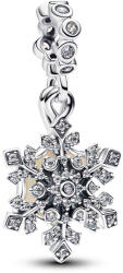Pandora Opálfényű hópehely dupla függő charm - 794142C01 (794142C01)