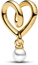 Pandora Fonódó szív charm - 764138C01 (764138C01)