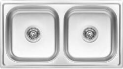 Kuchinox Chiuveta de bucatarie standard 2C SKS 320T, inox antichizat, dimensiuni 78 x 43 cm Chiuveta