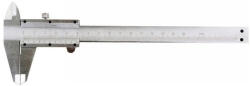 TOYA Tolómérő, 150 mm, 0, 02 mm-es beosztás, fém, mélységmérővel (15110)