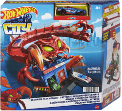 Mattel Hot Wheels City Közepes pálya - Scorpion Flex (HDR32)