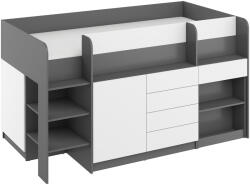  Galériaágy Gilroy 116 (Grafit + Fehér)