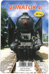 Top Card kiadó Vonatok 4. kártya