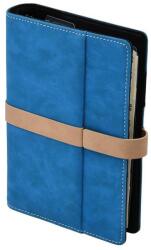 Saturnus Gyűrűs kalendárium SATURNUS M225 chamois lapos kék-bézs műbőr 2025 (25SM225-044)