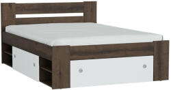  Ágy Novsore 130 (Sötét tölgy)
