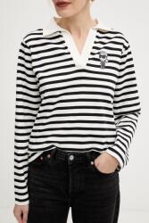 Karl Lagerfeld Памучна блуза с дълги ръкави Karl Lagerfeld IKON (A4W17081) - answear - 148,62 лв