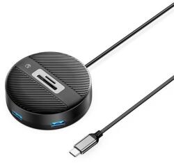 ORICO ORICO-YS5-C3-03-BK-BP Type-C 4xUSB/SD/TF USB HUB (ORICO-YS5-C3-03-BK-BP) - nyomtassingyen