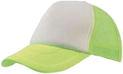 ATLANTIS Rapper 5 Panel Trucker sapka fehér|sárga