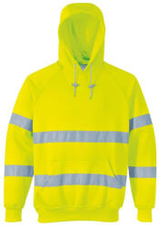 Portwest Jól láthatósági, kapucnis pulóver (B304YERXL) - munkavedelemplusz