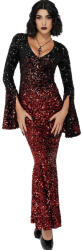 KILLSTAR Дамска рокля KILLSTAR - Hexemore Sequin - Black/Red - KSRA013838