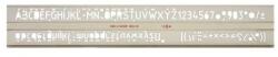 KOH-I-NOOR Betűsablon 14 mm KOH-I-NOOR 748012