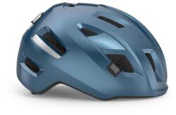 MET E-Mob kerékpáros sisak [fényes tengerkék, 52-56 cm (S)]