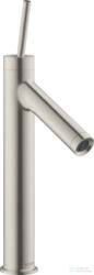 Hansgrohe AXOR STARCK 170 magasított mosdó csaptelep nem zárható leeresztővel, rozsdamentes acél hatású 10123800 (10123800)