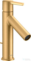 Hansgrohe AXOR STARCK 100 mosdó csaptelep automata leeresztővel, szálcsiszolt sárgaréz 10001950 (10001950)