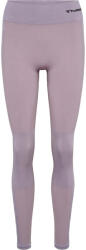 HUMMEL Leggings Damen M barna|lila|szürke
