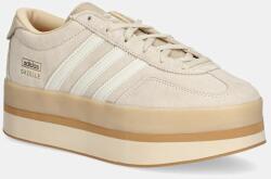Adidas velúr sportcipő Gazelle Stack bézs, JQ7666 - bézs Női 38 2/3