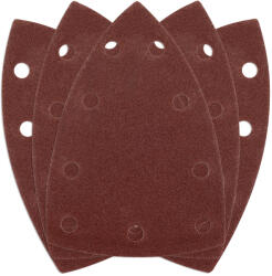 NEO TOOLS Csiszolópapír, tépőzáras, deltacsiszolóhoz, 100x147mm, P120, 9 lyukas, 5db/cs (04-623-hoz) (54-057)