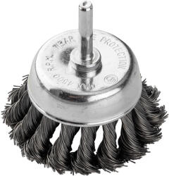 GRAPHITE Drótkorong, fazék, sodrott, 75mm, csapos (57T414) - szerszamparadicsom