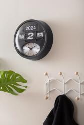 Karlsson Стенен часовник Karlsson Round Flip 32, 5 cm (KA6030BK)