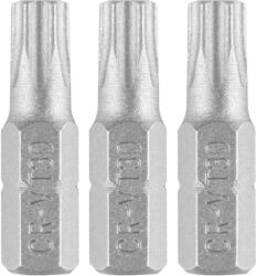 GRAPHITE Csavarhúzó bit T30, 25mm, 3db, min. rendelés: 3db (56T519)