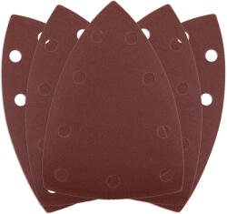 NEO TOOLS Csiszolópapír, tépőzáras, deltacsiszolóhoz, 100x147mm, P240, 9 lyukas, 5db/cs (04-623-hoz) (54-058)