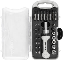 GRAPHITE Bitfejes csavarhúzó készlet 115mm-es racsnis szárral, műanyag tokban, 30db (56T561)