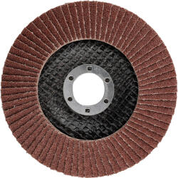 GRAPHITE Csiszolókorong lamellás 125x22, 2mm, P80 fém, fa, min. rendelés: 3db (58T122)