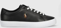 Ralph Lauren bőr sportcipő Longwood - fekete Férfi 45 - answear - 32 990 Ft