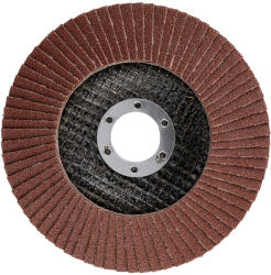 GRAPHITE Csiszolókorong lamellás 125x22, 2mm, P100 fém, fa, min. rendelés: 3db (58T123)